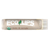 Eco Lips Lip Balms Coconut Pure & Simple 0.15 oz. tubes