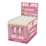 Eco Lips Lip Balms Raspberry Pure & Simple 0.15 oz. tubes