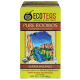 Eco Teas Organic Teas Rooibos, Fair Trade 24 tea bags