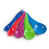 EcoSmart Purelast Measuring Spoons Assorted Jewel Tones 5-piece Set