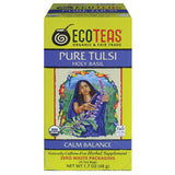 Eco Teas Organic Teas Pure Tulsi, Fair Trade 24 tea bags