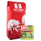 Equal Exchange Organic Coffee Ethiopian Bulk Whole Bean Single Origins 5 lb.