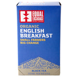Equal Exchange Organic Teas C=Caffeine English Breakfast Black Teas 20 tea bags