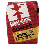 Equal Exchange Organic Coffee Mind, Body & Soul Packaged Ground 12 oz.