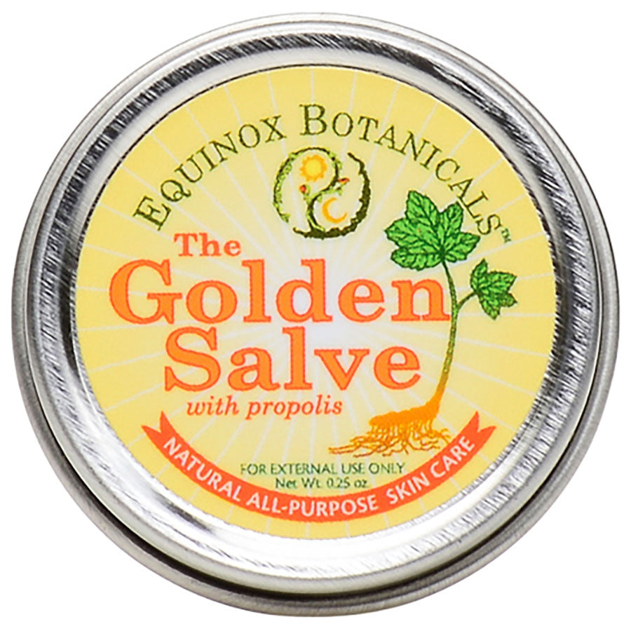 Equinox Botanicals Oils & Salves Golden Healing Salve 0.25 oz.