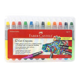 Faber Castell Crayons & Gel Sticks Gel Crayons 12 count (Ages 3+)