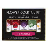 Floral Elixir Co. All Natural Flower Syrups Floral Classics Floral Cocktail Kits