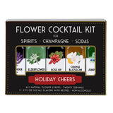 Floral Elixir Co. All Natural Flower Syrups Holiday Cheers Floral Cocktail Kits