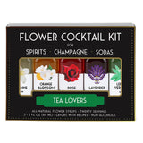 Floral Elixir Co. All Natural Flower Syrups Tea Lovers Floral Cocktail Kits