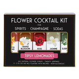 Floral Elixir Co. All Natural Flower Syrups Tipsy Lemonades Floral Cocktail Kits