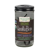 Frontier Vanilla Bean (Whole) ORGANIC, 1 bean pod in bottle