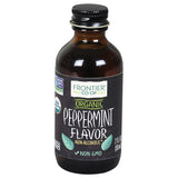 Frontier Peppermint Flavor ORGANIC 16 fl. oz. Bottle