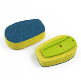 Full Circle Dish Brushes Suds Up Dish Sponge Replacement Head, Green 2 count