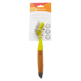 Full Circle Scrub Brushes & Sponges Micro Manager Detail Brush & Crevice Tool, Green