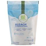 Grab Green 3-in-1 Laundry Detergents Bleach Alternative, Fragrance-Free Pre-Measured Concentrated Powder Pods 24 Loads
