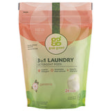Grab Green 3-in-1 Laundry Detergents Gardenia Pre-Measured Concentrated Powder Pods 24 Loads