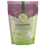 Grab Green 3-in-1 Laundry Detergents Lavender with Vanilla Pre-Measured Concentrated Powder Pods 24 Loads