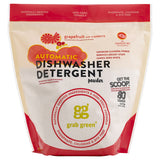 Grab Green Automatic Dishwashing Detergents Grapefruit with Cranberry Concentrated Powder with Scoop 80 Loads