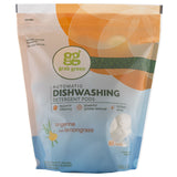 Grab Green Automatic Dishwashing Detergents Tangerine with Lemongrass Pre-Measured Concentrated Powder Pods 60 Loads