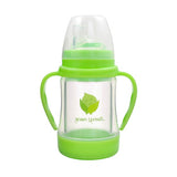 Green Sprouts Feeding Glass Sip & Straw Cup 4 oz., Lime