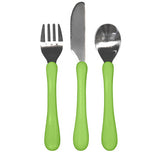 Green Sprouts Feeding Learning Cutlery Set, Green