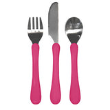 Green Sprouts Feeding Learning Cutlery Set, Pink
