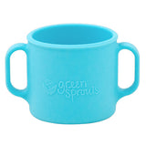 Green Sprouts Feeding Silicone Learning Cup 7 oz., Aqua