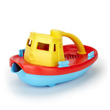 Green Toys Bath & Water Play Tugboat, Yellow Top 6+ months