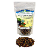 Handy Pantry Organic Sprouting Seeds Crunchy Lentil Fest (Blue, Green & Red Lentils) 8 oz.