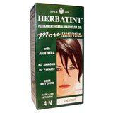 Herbatint 4N Chestnut Permanent Herbal Hair Color Gel 4.5 fl. oz.