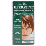 Herbatint 6D Dark Golden Blonde Permanent Herbal Hair Color Gel 4.5 fl. oz.