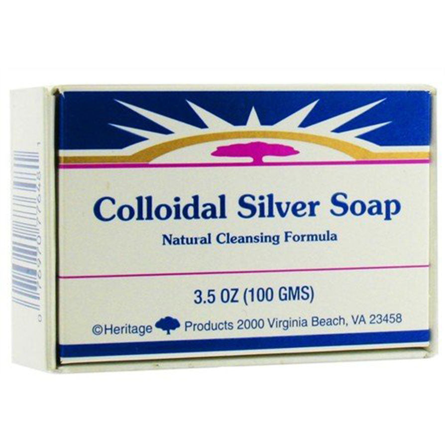Heritage Store Bar Soaps Colloidal Silver 3.5 oz.