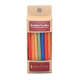 Honey Candle Co. Party Beeswax Candles 3" Birthday Candles, Royal 20 count