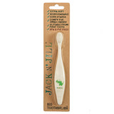 Jack n' Jill Natural Oral Care for Babies & Kids Dino Bio Toothbrush with Compostable & Biodegradable Handle