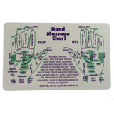 Joy of Health Reflexology Cards Hand Reflexology Cards Wallet Size 6 count