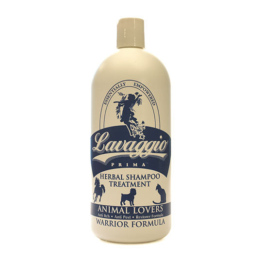 Lavaggio Prima Animal Lovers (for pets) Herbal Therapy Shampoo & Treatment, Warrior Formula 32 fl. oz.
