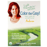 Light Mountain Hennagray Color & Conditioner for Gray Hair Auburn 7 oz.