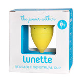 Lunette Menstrual Cups Lucia (Yellow) Size 1