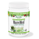 MacroLife Naturals MacroMeal Supplements Vegan Vanilla 21.7 oz. 15 Serving Tubs