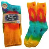 Maggie's Functional Organics Crew Socks Tie Dye Classic Size 10-13