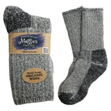 Maggie's Functional Organics Killington Mountain Hiker Socks Black 9-11