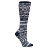 Maggie's Functional Organics Knee High Socks Navy 9-11 Sweater