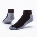 Maggie's Functional Organics Sport Socks Lowcut, Black Size 9-11