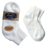Maggie's Functional Organics Sport Socks Lowcut, White Size 9-11