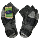 Maggie's Functional Organics Urban Trail Ankle Socks Black Size 9-11