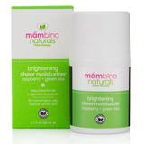 Mambino Organics Facial Care Brightening Sheer Moisturizer, Raspberry + Green Tea 1.7 oz.