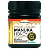 ManukaGuard Health Care Premium Gold Manuka Honey 12+ MGO 400 8.8 oz.
