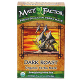 Mate Factor Certified Organic Yerba Mate Dark Roast 20 unbleached tea bags unless noted 20 tea bags