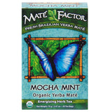 Mate Factor Certified Organic Yerba Mate Mocha Mint 20 unbleached tea bags unless noted 20 tea bags