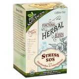 Mate Factor Organic Functional Herbal Tea Blends Stress SOS with Marshmallow and Ashwagandha 20 tea bags
